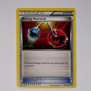 POKEMON CARD: Energy Retrieval #92/114 (Pokemon Black & White)